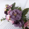New handcrafted headwear, wedding accessories, tie purple flower headband, festival stage performance hair accessories Application Scenario